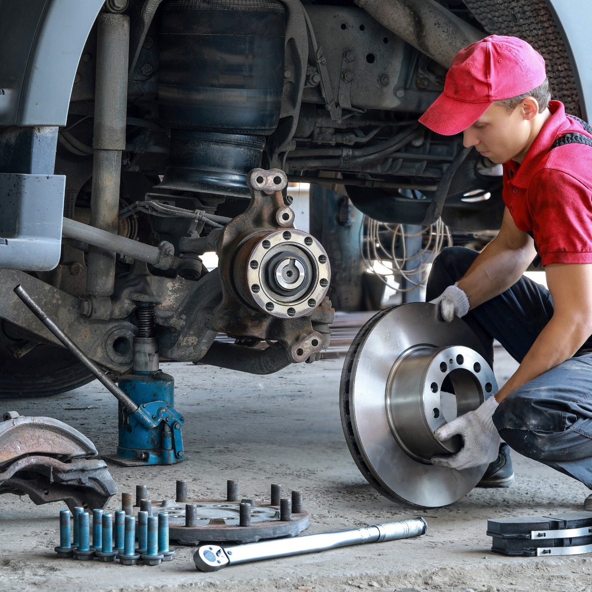 Werkstatt und Service für Nutzfahrzeuge